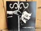 V For Vendetta - original 1984 LP + insert. Music: David J. Words: Alan Moore