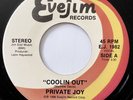 PRIVATE JOY Coolin Out EVEJIM 45 Rare Boogie Modern Soul NM