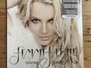 Britney Spears - Femme Fatale Urban Outfitters Gold/White Splatter Clear Vinyl
