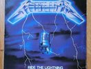 Metallica - Ride The Lightning Vinyl LP 1984 Elektra Masterdisk SP VG/VG+