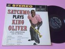 Louis Armstrong LP Satchmo Plays King Oliver Italy Orig 1967 NM  That Jazz