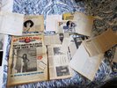 N.Y. DAILY PLANET & RARE CLIPPINGS Patti Smith Nekked.  RARE newspaper and CHEAP