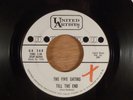 The Five Satins  Till The End/On A Lover's Island  Promo Doo-Wop