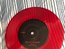 R.E.M. – Mighty Mouse Theme / Man On The Moon Red Vinyl Andy Kaufman 45 SNL VG+