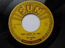 RAY SMITH 45 'RIGHT BEHIND YOU BABY' USA SUN KILLER 1958 MEMPHIS ROCKABILLY VG++