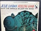 Julie London W/Gerald Wilson Big Band Feeling Good 1965 Lp LST-7416 Signed Front