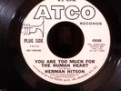 HERMAN HITSON - YOU ARE TOO MUCH FOR THE HUMAN HEART - 7