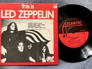 LED ZEPPELIN - THIS IS LED ZEPPELIN EP rare AUSTRALIA 1971 / CLASSIC ROCK /MINT-