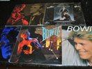 DAVID BOWIE 5LP (EX) RECORD LOT: BOWIE RARE LET'S DANCE HUNGER OST TONIGHT S/VII