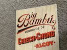 Cheech & Chong LP Big Bambu with Huge Rolling Paper 1972 Ode 