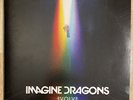 Imagine Dragons Evolve LP 2017 Limited Green Color Vinyl Interscope Records VG+