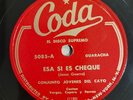Conjunto Jovenes del Cayo Esa Si Es Cheque Bachata Oriental Coda 5085 78RPM HEAR
