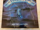 Metallica Ride the Lightning LP VINYL Original 1st Press 1984 Megaforce Records