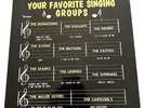 VARIOUS  YOUR FAVORITE SINGING GROUPS HULL 1002 NEAR MINT/MINT RARE LP