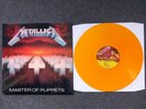 METALLICA MASTER OF PUPPETS TRANSLUCENT ORANGE VINYL 12 INCH LP ALBUM NEW