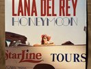 Lana Del Rey HONEYMOON 2LP Transparent Red Vinyl Record