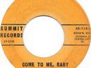 SHADIE OLLER Come To Me Baby/You Sure Look Good To Me Summit rockabilly 45 HEAR