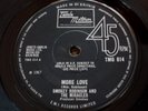 TAMLA MOTOWN-THE MIRACLES-MORE LOVE-TMG 614 SC