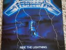 METALLICA: Ride The Lightning Vinyl LP 33 RPM 1984 Roadrunner RR 9848 SELTEN