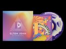 ELTON JOHN Diamonds Pyramid Edition Glastonbury 2023 Coloured Vinyl LP + Print