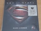HANS ZIMMER MAN OF STEEL DOUBLE RED TRANSLUCENT VINYL LP NEW LIMITED 2000