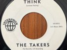 THE TAKERS - Think / If You Don't Come Back INTERPHON GARAGE ROCK 45 PROMO VG+