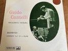 Guido Cantelli: Beethoven - Symphony No. 7 W/G HMV ASD 254 UK Fully Laminated