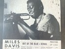 MILES DAVIS 1954 Out Of The Blue / Denial Prestige EP 1361 / 45 RPM