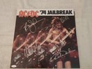AC/DC 74 JAILBREAK AUTOGRAPHED LP RECORD WITH COA 2003 Columbia Records-E-80200