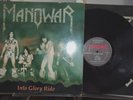 MANOWAR Into Glory Ride LP 1983 Megaforce MRI 166-666 Heavy Metal VG+ VINYL
