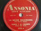 Ramito Y Conjunto La Mujer Imaginaria Cita En La Playa Latin Ansonia 78 RPM HEAR