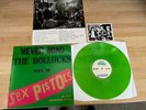 SEX PISTOLS RARE GREEN VINYL LP (NEVER MIND THE BOLLOCKS) PRESSED IN RUSSIA