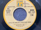Beach Boys -  Child Of Winter RARE 1974 PROMO 45rpm Excellent Condition