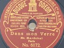 Mr Maréchal : Dans mon verre / La valse du cliquot 78 RPM 7