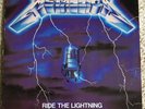 Metallica ‎– Ride The Lightning - 1984 Elektra - ‎60396-1 - VG Vinyl LP