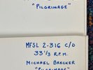 MICHAEL BRECKER:Pilgrimage MoFi MFSL2-316 test pressing acetate refs