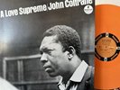 JOHN COLTRANE *rare orange vinyl* a love supreme IMPULSE LP jazz VG+