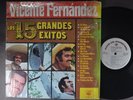 VICENTE FERNANDEZ Los 15 Grandes Exitos LATIN LP CBS Shrink