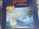 QUEEN Live At Wembley '86 RARE Double LP Vinyl Record Album Freddie Mercury