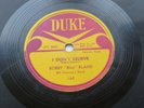 BOBBY BLUE BLAND 1954 USA  78 FARTHER UP THE ROAD /  SOMETIME TOMORROW  DUKE 170