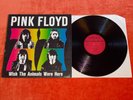 PINK FLOYD Wish The Animals Were Here RARE 1977 ORIGINAL 1st EDITION VINYL LP