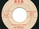 ANDRETTS & EXCITERS - He Stole My Heart / It Seems -MRM- Rare Doo Wop Soul 45