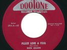 DON JULIAN - Please Love A Fool / Oop Boopy Oop - DOOTONE - Doo Wop R&B 45