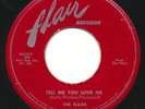 FLAIRS - Tell Me You Love Me / You Should Care For Me - FLAIR - Doo Wop R&B 45
