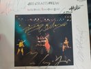 dire straits signed  live solid rock/love over gold