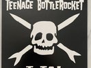TEENAGE BOTTLEROCKET - Total Black Vinyl Record Red Scare Really Nice Cover Punk