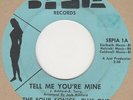 Four Sonics Tell me You're Mine Sepia Soul Northern Motown