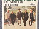 Beach Boys - I Get Around/ Don’t Worry Baby 1964 45rpm w/Pic Sleeve Excellent