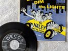 Bill Haley and his Comets Strong VG vinyl NICE VG+ Pict.sleeve ep DIM THE LIGHTS