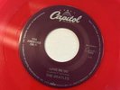 Beatles, Love Me Do Jukebox Only 7” 45 Red Vinyl Rare